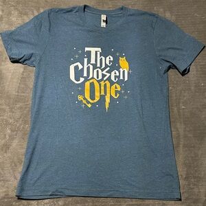 Harry Potter Blue Graphic T-Shirt - The Chosen One